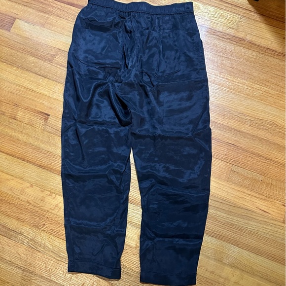 ZARA WOMENS OLIVE black  LYOCELL PANTS S (i9 - Picture 2 of 9